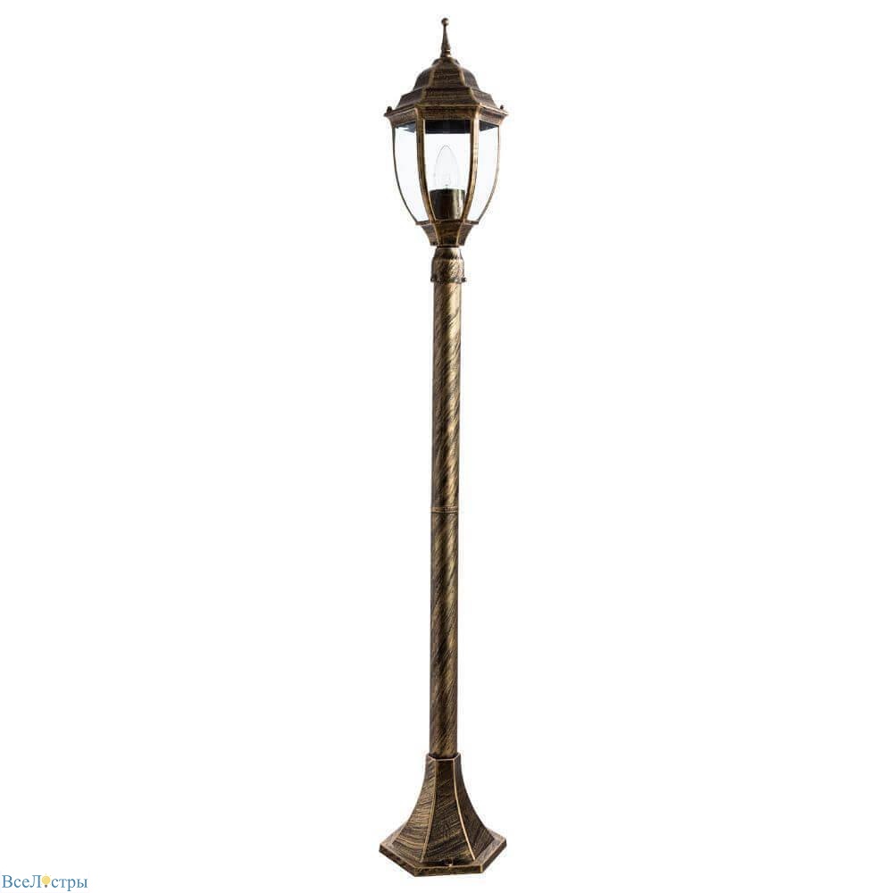 уличный светильник arte lamp pegasus a3151pa-1bn