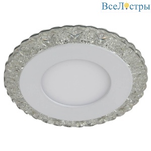 Встраиваемый светильник ЭРА DK LED 14 SL/WH Б0036495