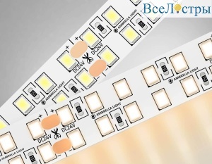 Светодиодная лента Ambrella Light 24W/m 240LED/m 2835SMD теплый белый 5M GS3701