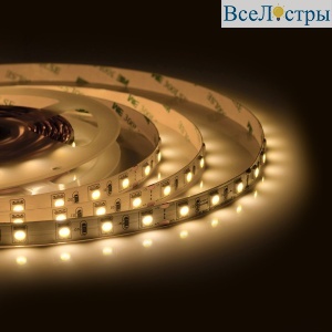 Светодиодная лента Apeyron Стандарт 24В 5050 14,4Вт/м 3000К 5м IP20 00-338