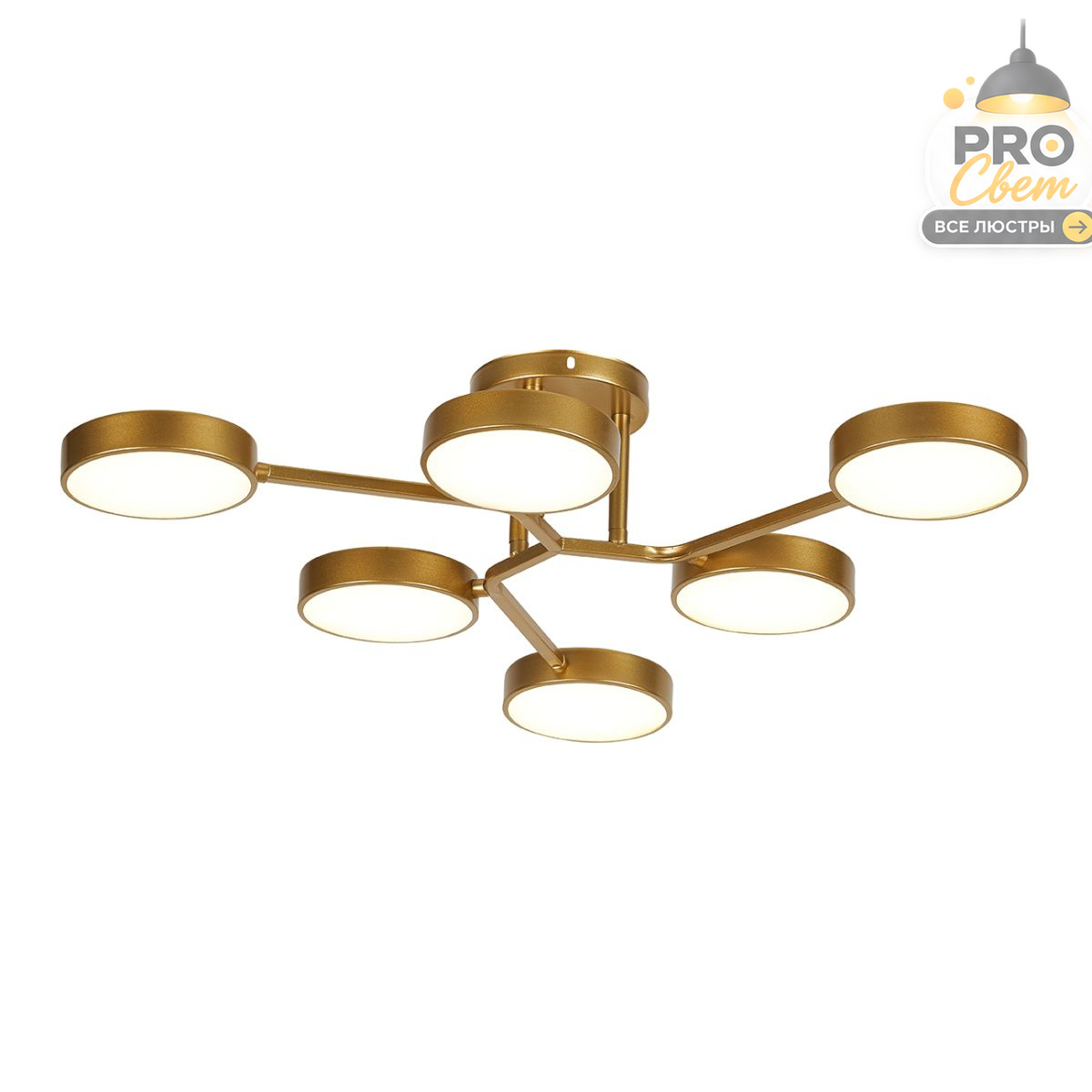 потолочная люстра escada starlight 10273/6led