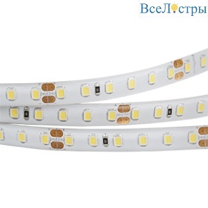 Светодиодная влагозащищенная лента Arlight 9,6W/m 120LED/m 2835SMD белый 5M 014678(2)