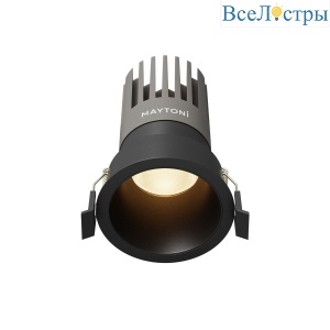Встраиваемый светильник Maytoni Technical Dip DL118-15W-3K-B