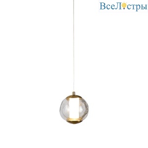 Подвесной светильник Delight Collection OD2437-1 gold/clear