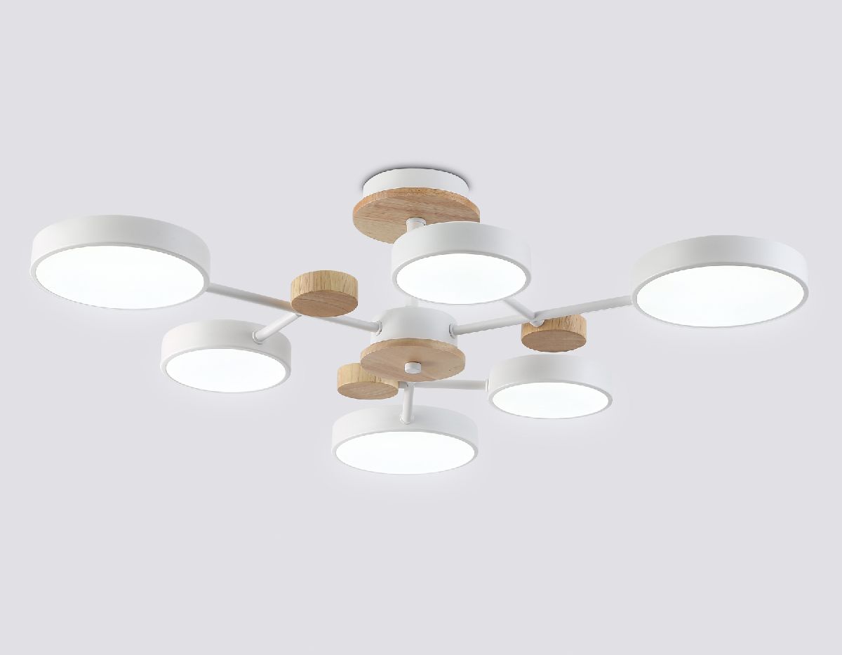 люстра на штанге ambrella light linetech comfort fl4861