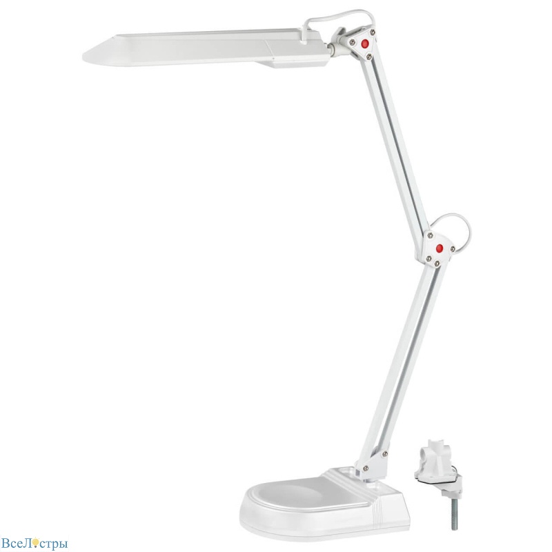 настольная лампа эра nl-202-g23-11w-w c0041460
