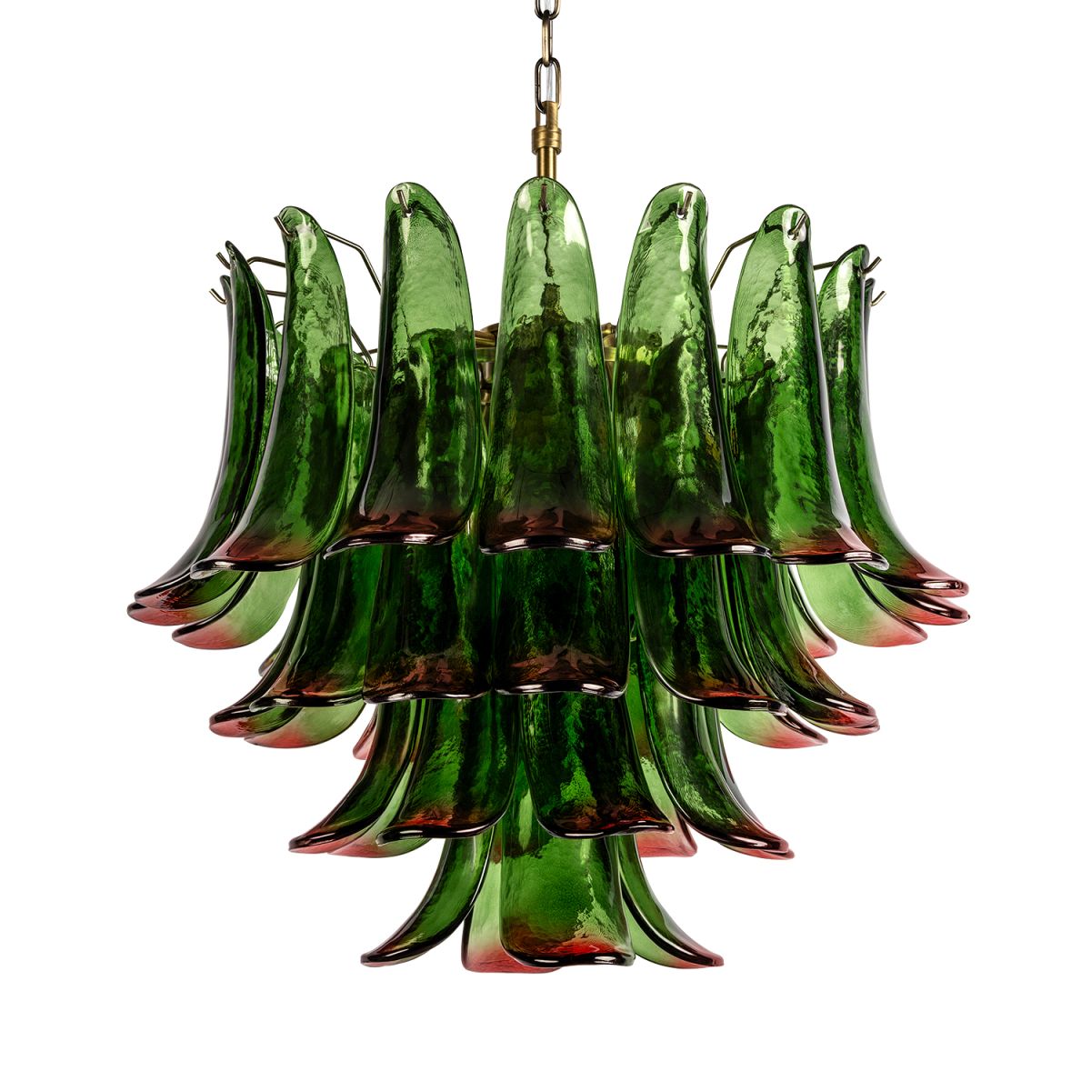 подвесная люстра loft it lilou 10600/600 green red