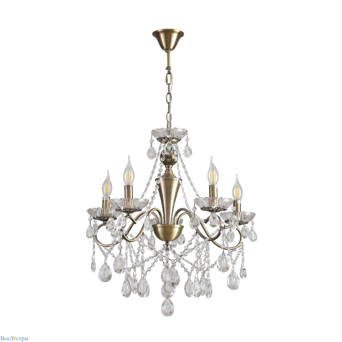 подвесная люстра lumion classi luina 8346/5