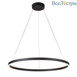 Подвесная светодиодная люстра Indigo Galass 14001/1P Black V000036L