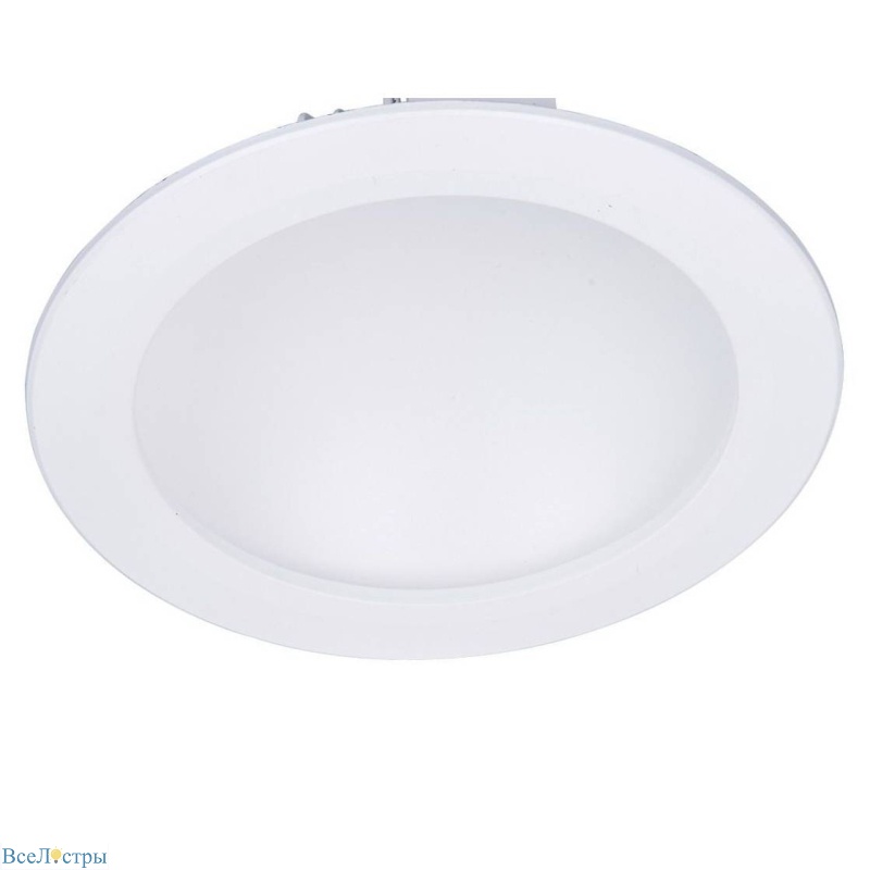 встраиваемый светодиодный светильник arte lamp riflessione a7016pl-1wh