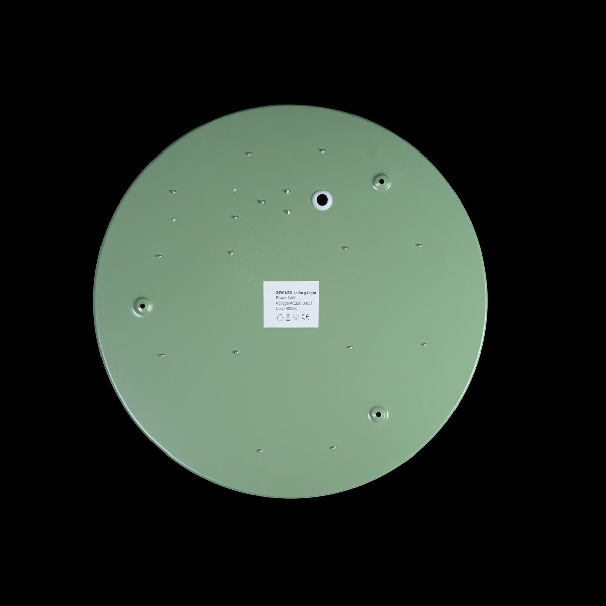 потолочный светодиодный светильник loft it axel 10003/24 green