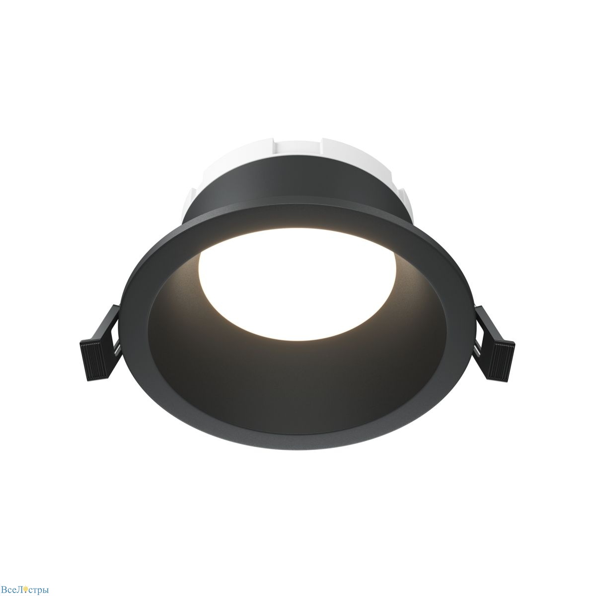 встраиваемый светильник maytoni technical share dl126-gx53-b