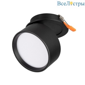 Встраиваемый спот Arlight LGD-POT-BUILT-R85-12W Day4000 (BK, 100 deg, 230V) 045783