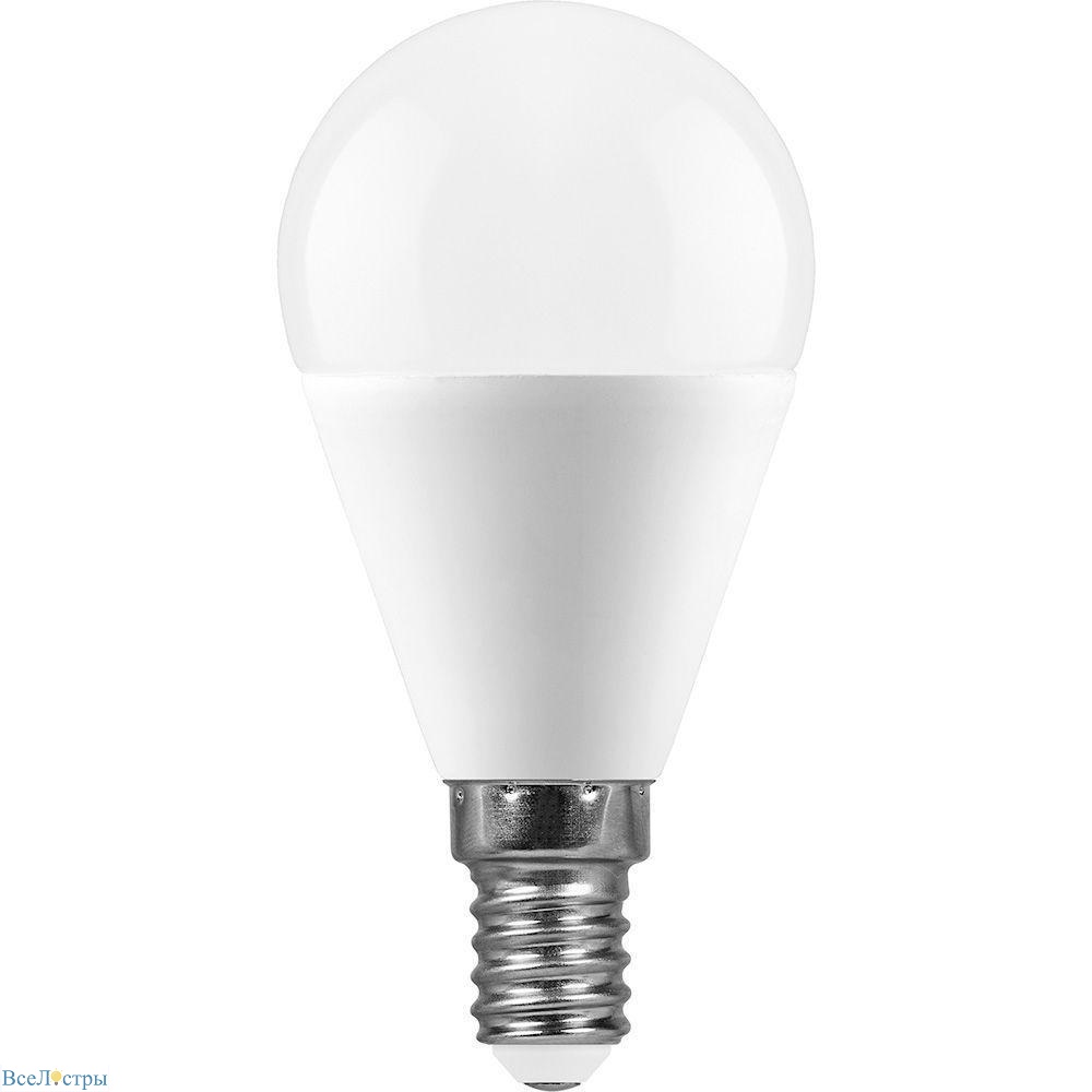 лампа светодиодная feron e14 13w 4000k матовая lb-950 38102