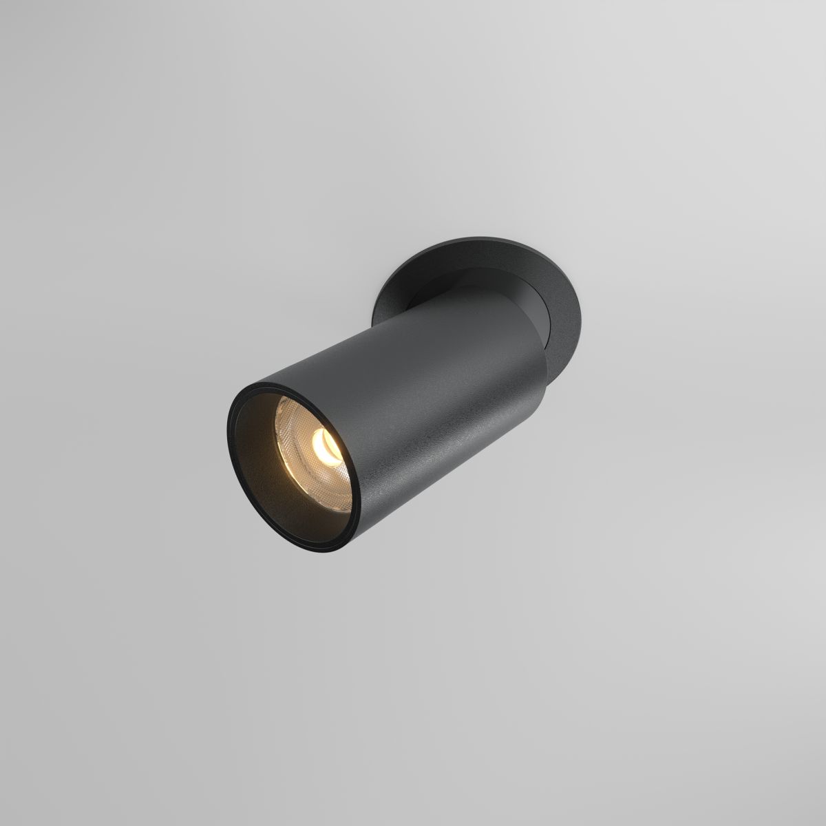 встраиваемый спот maytoni technical focus led dl125-l12-3k-b