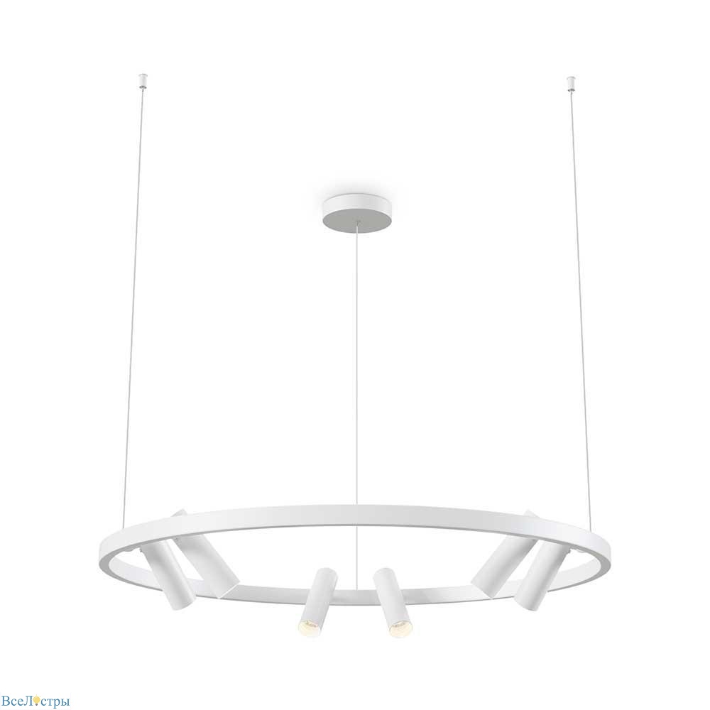 подвесная светодиодная люстра maytoni satellite mod102pl-l42wk