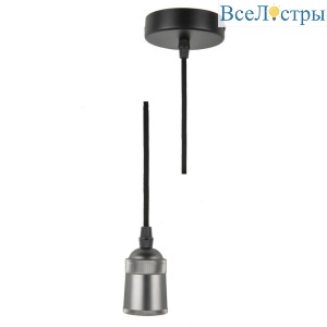 Патрон (UL-00005287) Uniel Techno DLC-T-S31/E27 TS/1M/BL Pearl Black