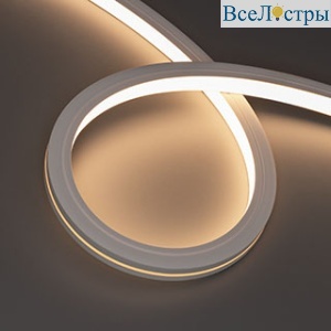 Светодиодная лента герметичная Arlight MOONLIGHT-PRO-TOP-X320-20x20mm 48V Warm3000 (10 W/m, IP67, 30m, wire x2) (Вывод боковой) 061074