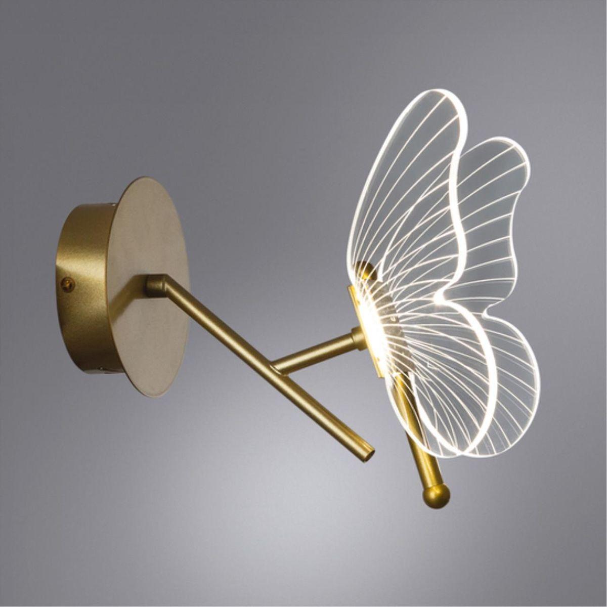 бра arte lamp darcy a2187ap-1go