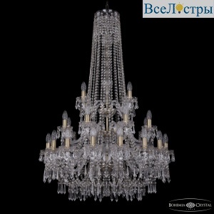 Подвесная люстра Bohemia Ivele Crystal 1403/16+8+4/300/h-130/3d Pa