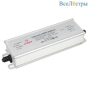 Блок питания Arlight ARPV-24250-A1 24V 250W IP67 10.4A 031514