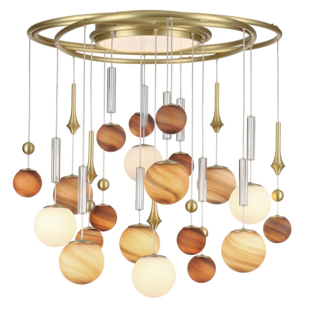 подвесная люстра odeon light modern callisto 5457/21c
