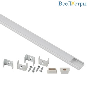 Комплект с накладным анодированным профилем ЭРА CAB262 1506 Б0039463