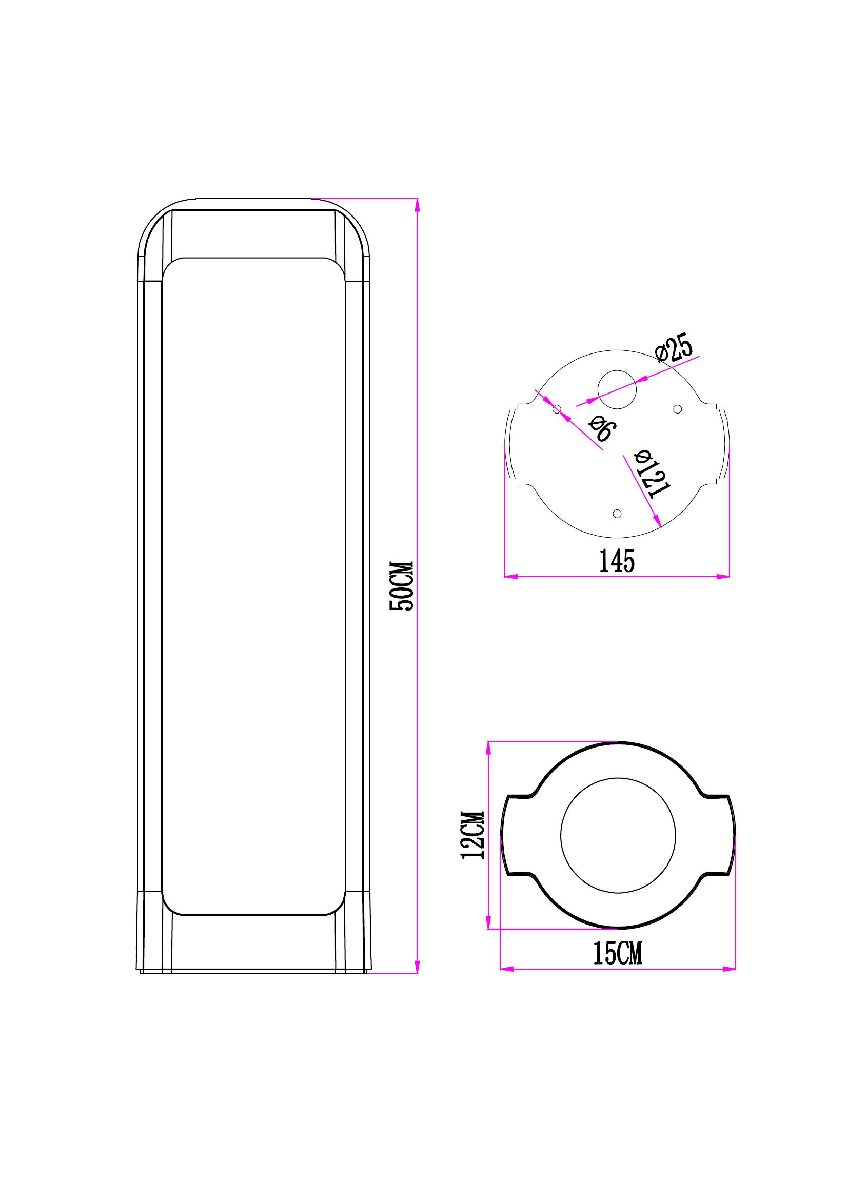ландшафтный светильник arte lamp suhail a1646pa-1bk