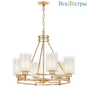 Подвесная люстра Lumina Deco Marietta LDP 8025-6 F.GD+WT