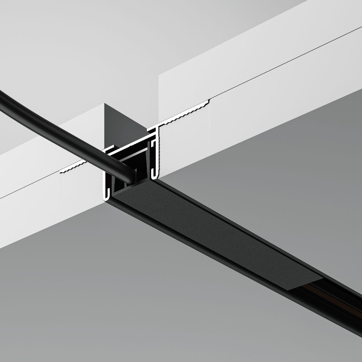шинопровод встраиваемый maytoni busbar trunkings basity trx172-121b