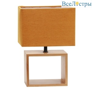 Настольная лампа Uniel UML-B401 E27 ORANGE/WOOD UL-00010955