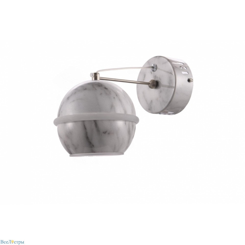 бра lab 040 a01.nickel marble