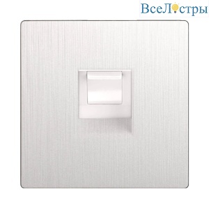 Телефонная розетка Werkel RJ-11 перламутровый рифленый W1182013 4690389172731