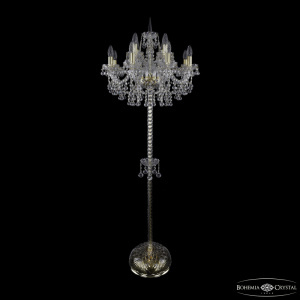 Торшер Bohemia Ivele Crystal 1409T2/8+4/195-165 G