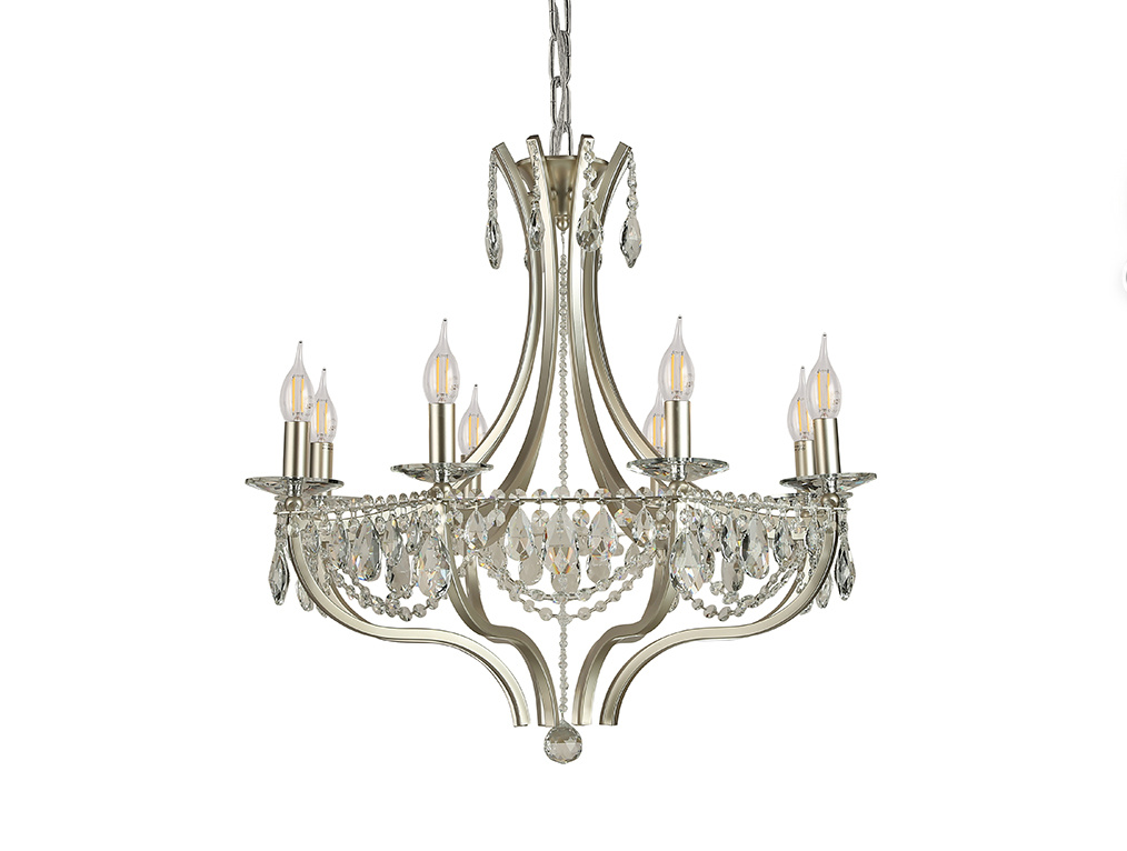 подвесная люстра newport 8638/c silver м0071666