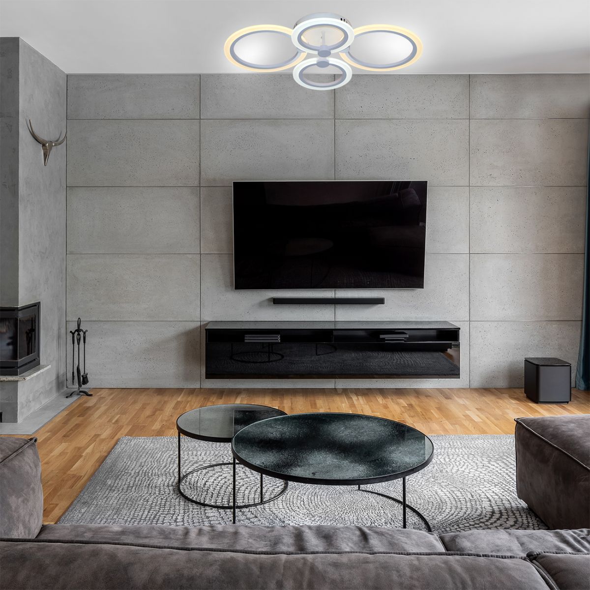 потолочный светильник escada alnair 10224/4led 56w