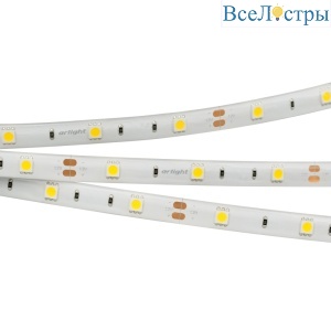 Светодиодная лента герметичная Arlight RTW-SE-B30-10mm 12V White6000 (7.2 W/m, IP65, 5060, 5m) 014693(2)
