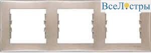 Рамка 3-постовая Schneider Electric Sedna SDN5800568