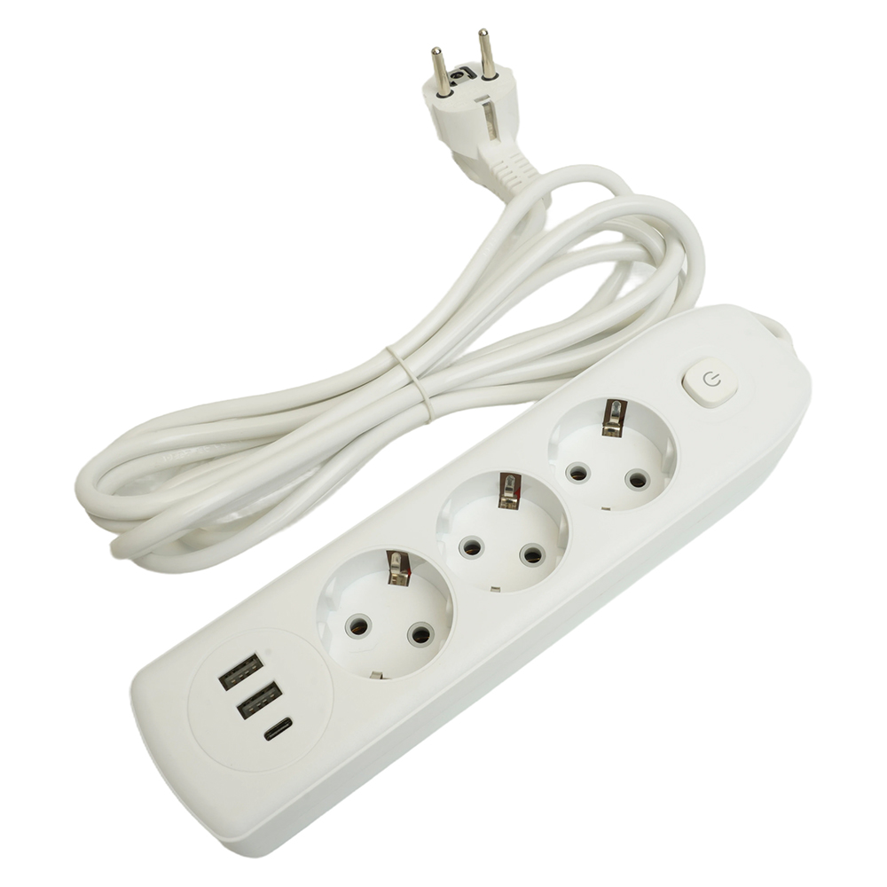 удлинитель stekker home plus hm08-33-02 49970