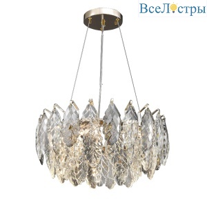 Подвесная люстра Delight Collection D8011P/R-600 gold/smoky