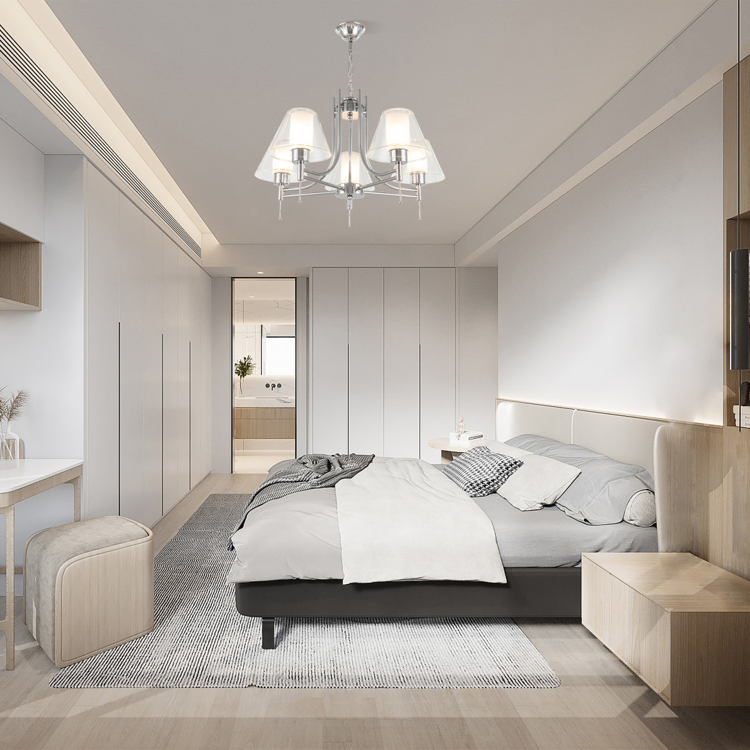 подвесная люстра arte milano amalfi 338556/5 cr