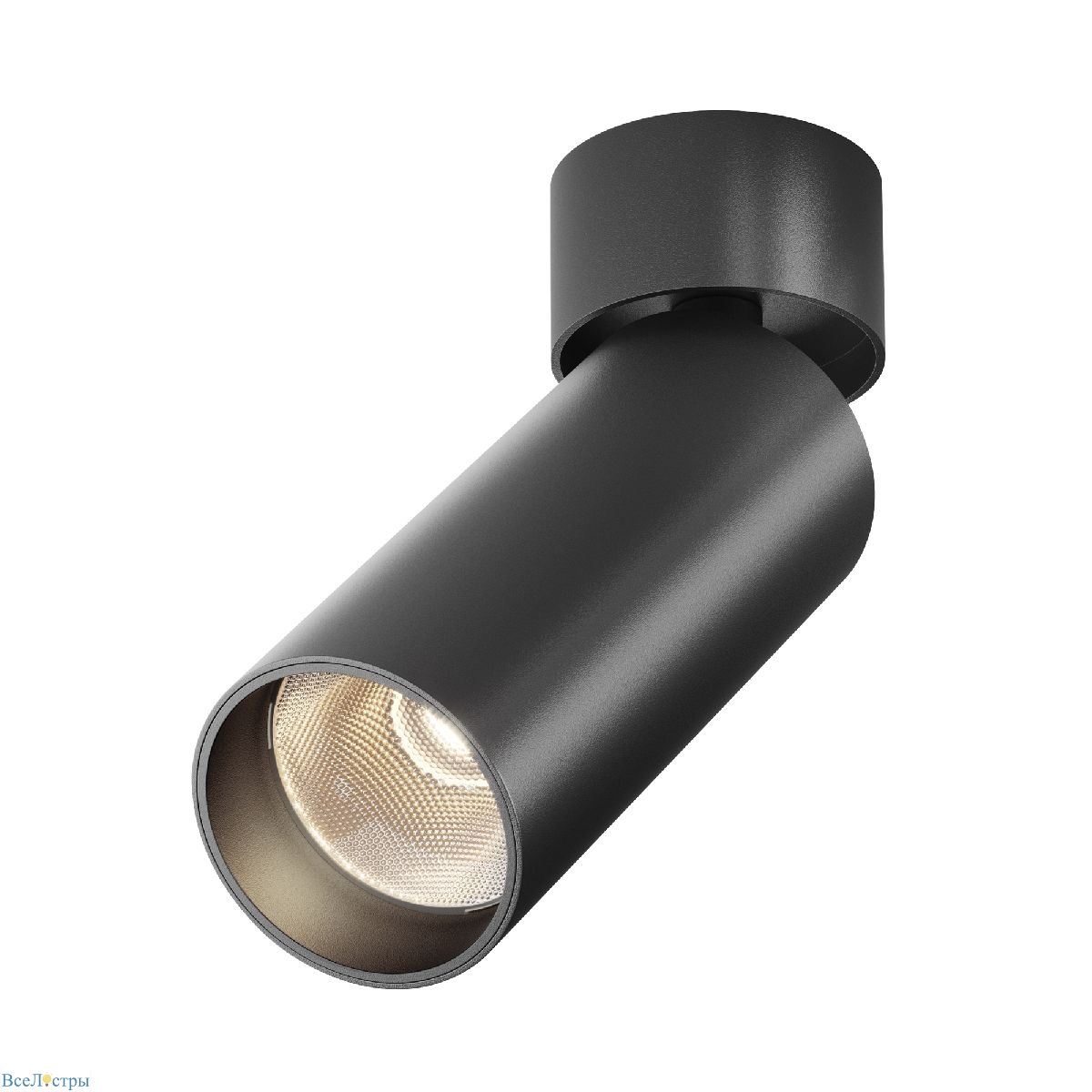 накладной спот maytoni focus led c055cl-l12b3k-w-b