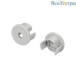 Заглушка Arlight Round-D18-Flat с отверстием 025961