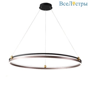 Подвесной светодиодный светильник Crystal Lux Fernando SP88W Led Coffee/Black
