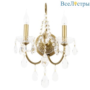 Бра Crystal Lux ODELIS AP2 GOLD