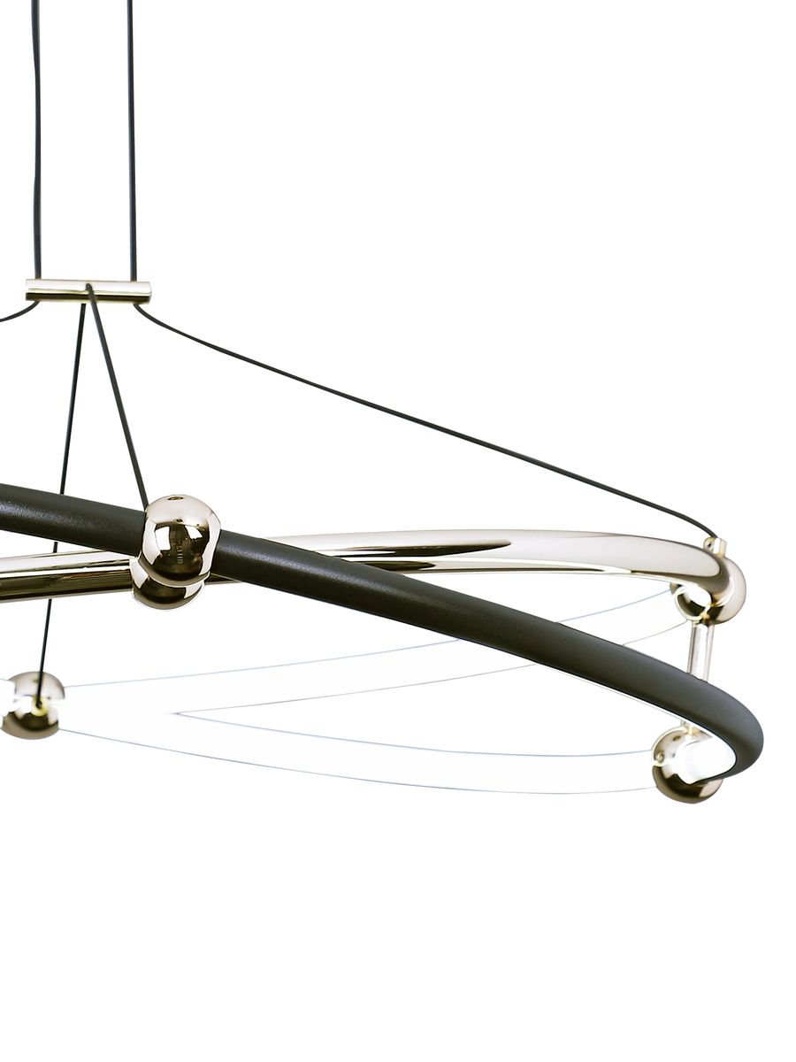 подвесная люстра natali kovaltseva high-tech led lamps 82049
