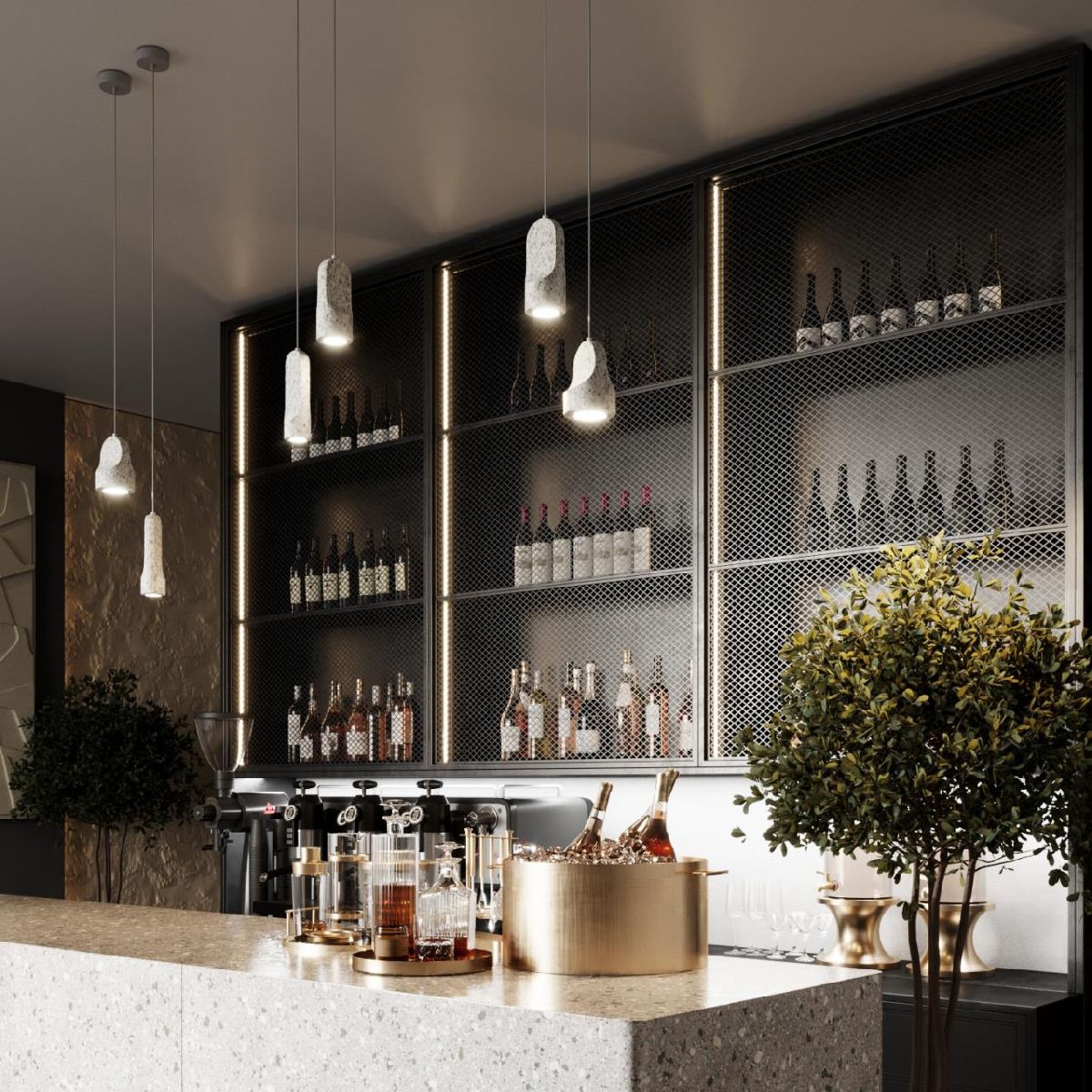 подвесной светильник odeon light pietra 7010/1b