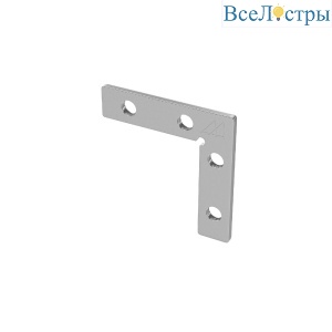 Комплект угловых плоских соединителейдля демпферного шинопровода (4 шт.) Maytoni Exility TRA034D-CL-42S