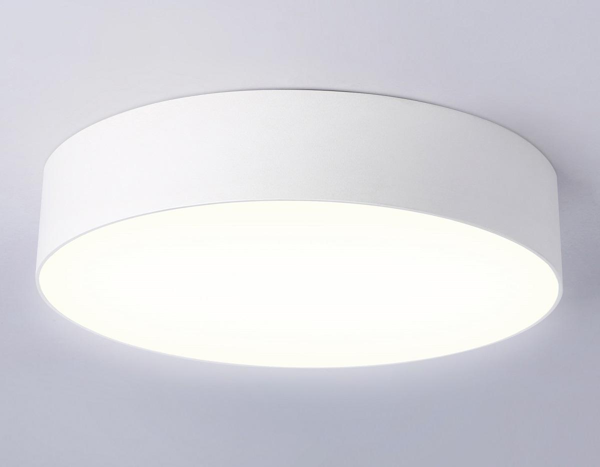 потолочный светодиодный светильник ambrella light orbital air alum fv5523