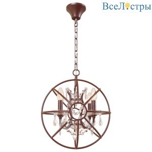 Подвесная люстра LOFT IT Foucaults orb crystal Loft1897/4